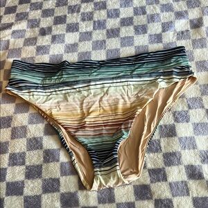 MeUndies Blue and Green Bikini Swim Never worn Size 3X